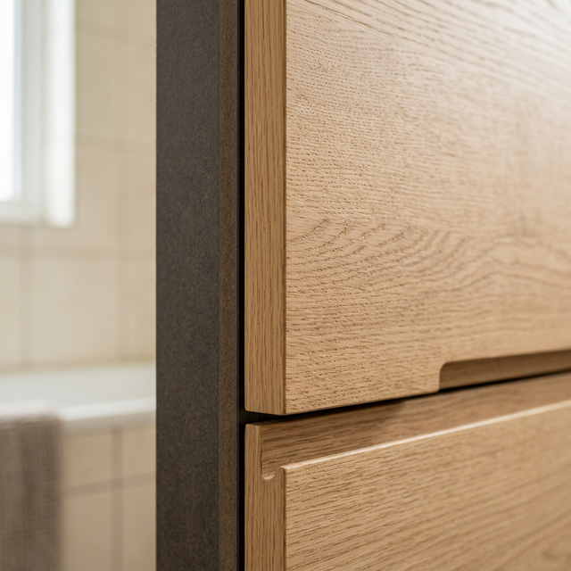 Linen Towel Closet Close Up